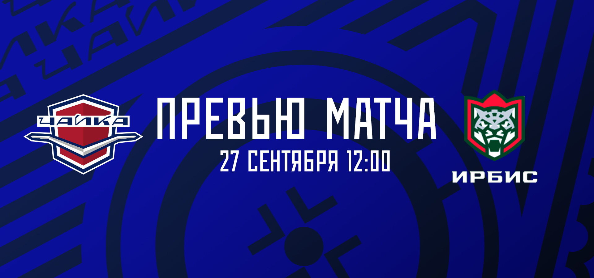 Играем дома против «Ирбиса»
