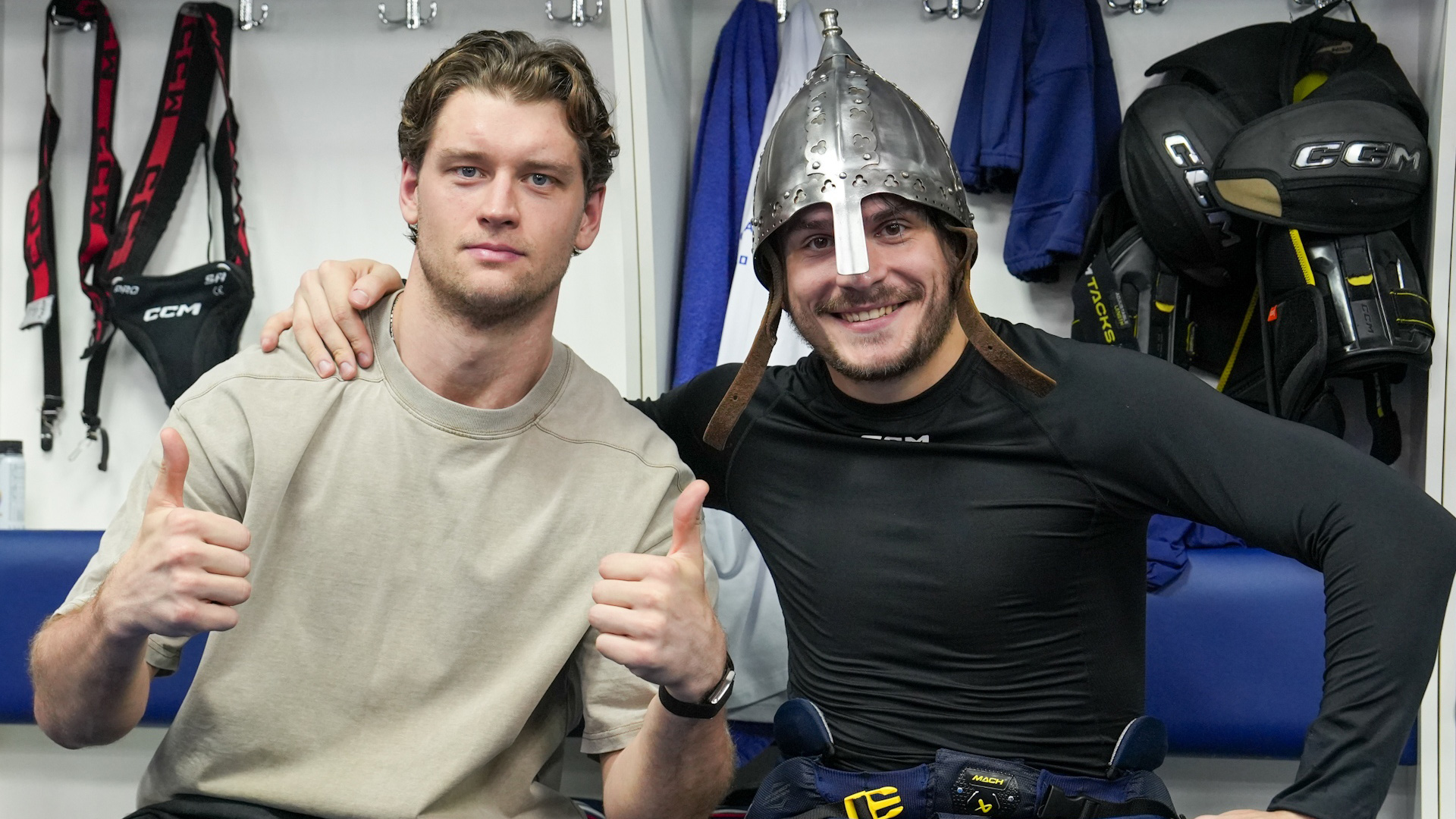 Победная раздевалка после матча с «Ладой»