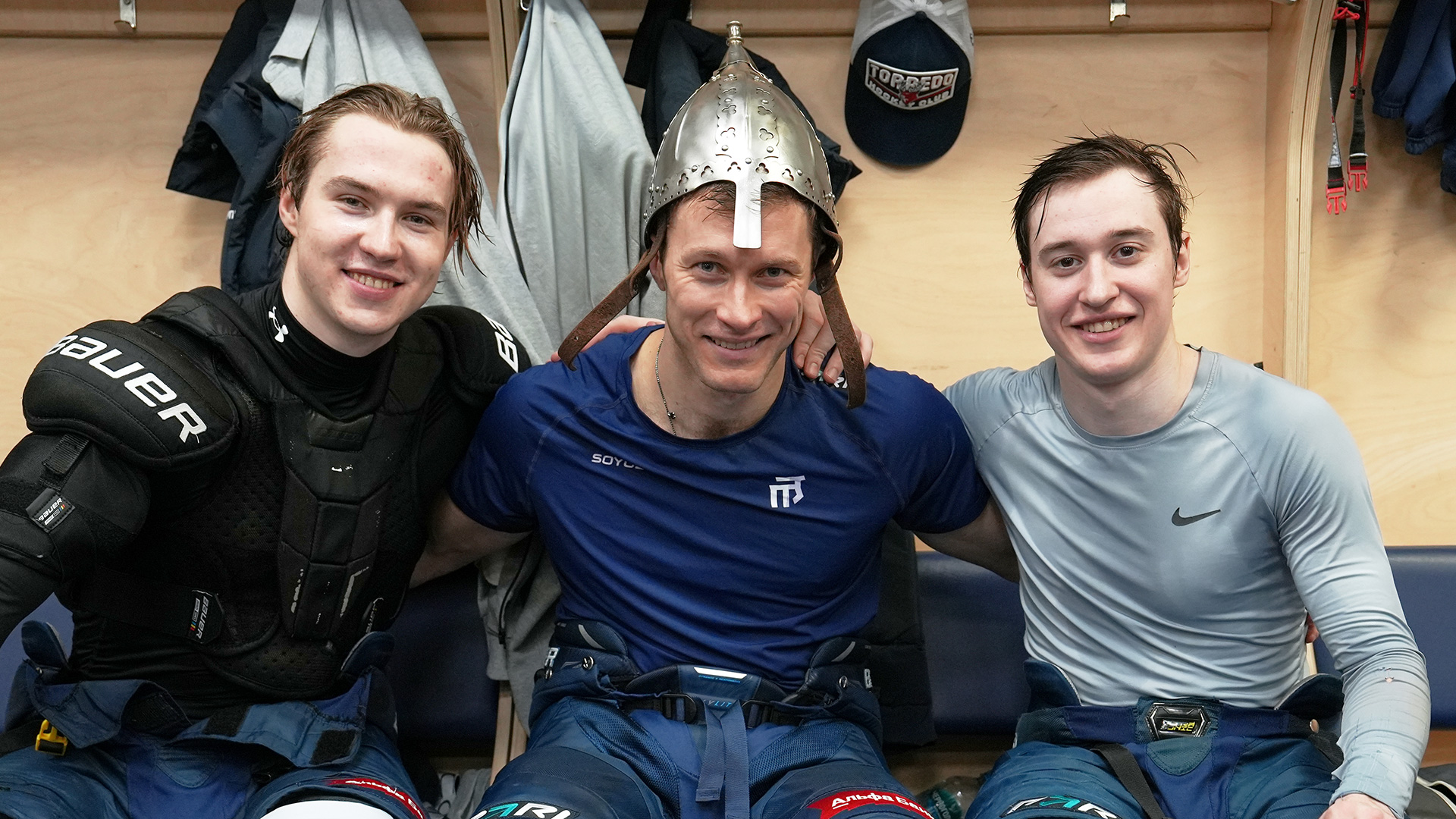 Победная раздевалка после матча с ЦСКА